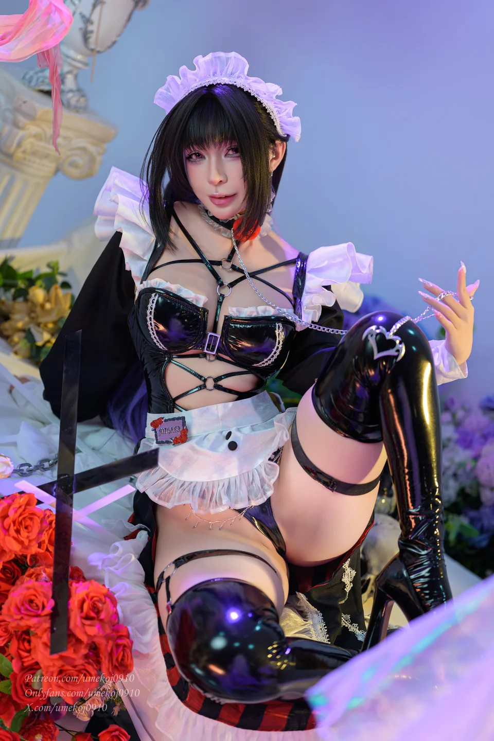 Umeko_J - Mihara Memorial Cafe NIKKE [88P-791MB] tg@simisebaisi 【丝足阁】011.webp